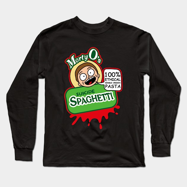 Spaghetti Logo Long Sleeve T-Shirt by buby87